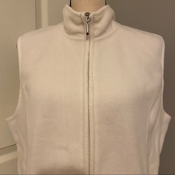 KAREN SCOTT Sport Zip-Up Zeroproof Fleece Vest - Picture 4 of 11